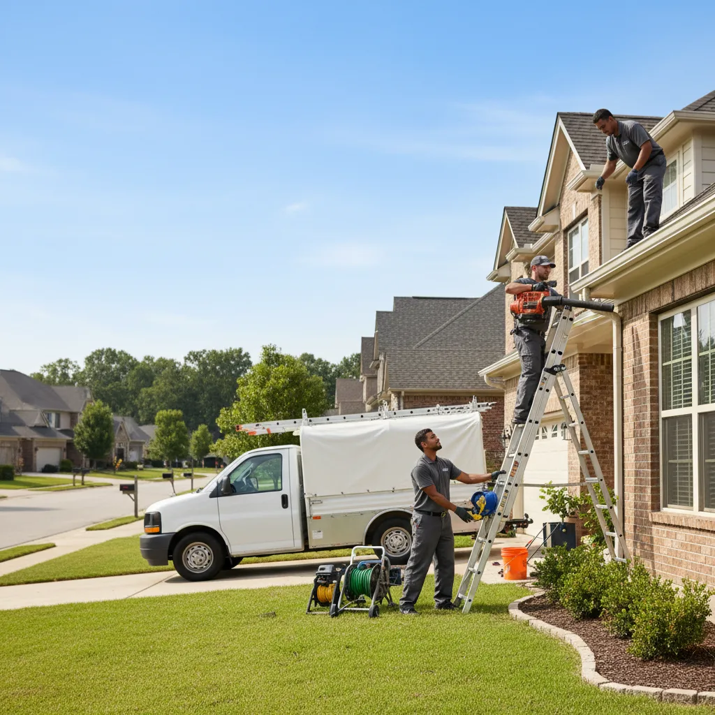 Home Gutter Service in Ennis, TX near me